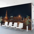 Foto van Binnenstad Groningen - Grote Markt - als muurdecoratie