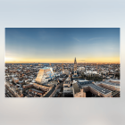 Foto van Het forum in Groningen als muurdecoratie