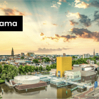 Foto van de Museumbrug in Groningen in hoge resolutie