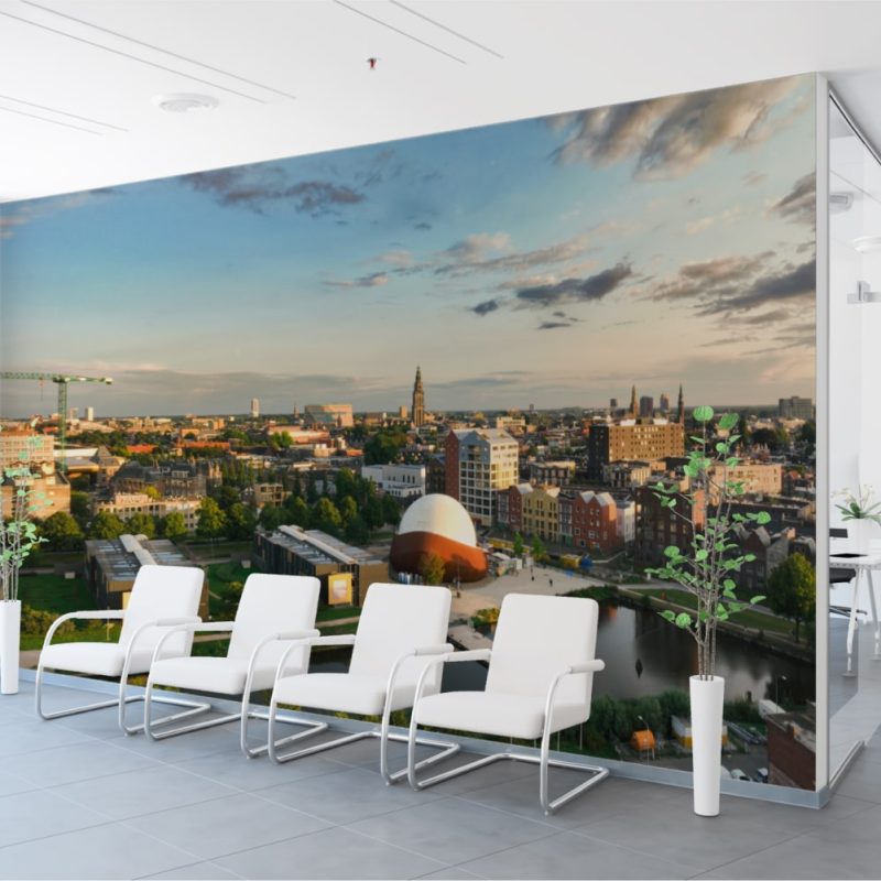 Foto van het Stadsstrand Groningen - Kantoorstijl