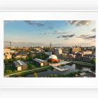 Foto van het Stadsstrand Groningen - Schilderij